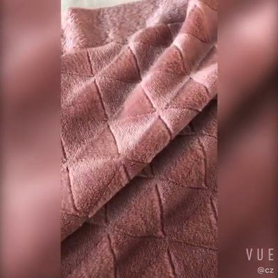 파자마 세트를 위한 브러시 부드러운 타월 털 구성 280gsm